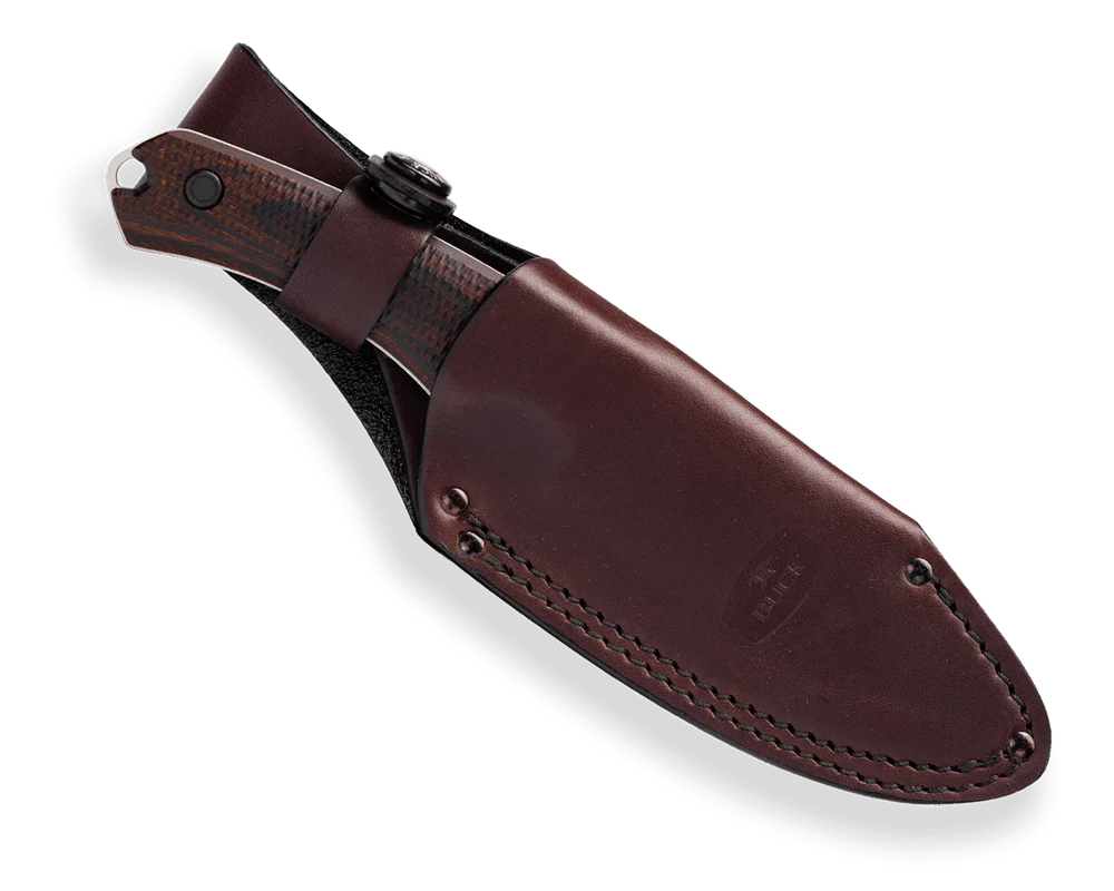Buck 664 Alpha Hunter Pro Fixed Blade Knife - Walnut DymaLux
