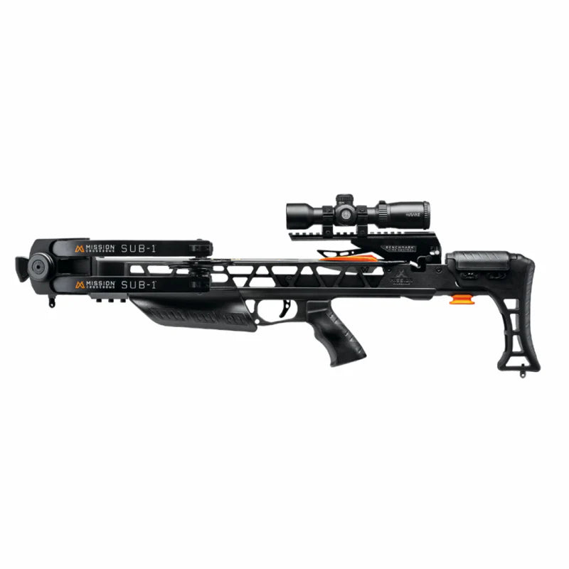 Mission Crossbows SUB-1 Pro Compound Crossbow Package - Black