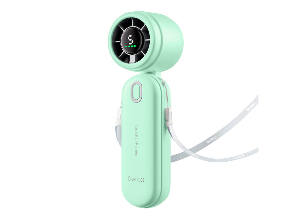 DiveBlues iTurbo Portable Handheld Turbo Fan