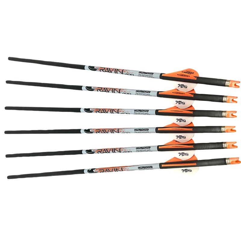 Ravin LLC Carbon Crossbow Bolts 400 Grain .003