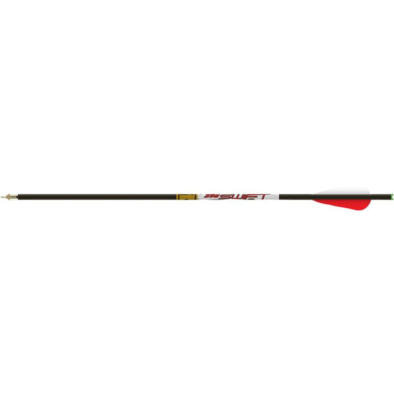 Gold Tip 20" Carbon Crossbow Bolts - Swift with 4" Vanes