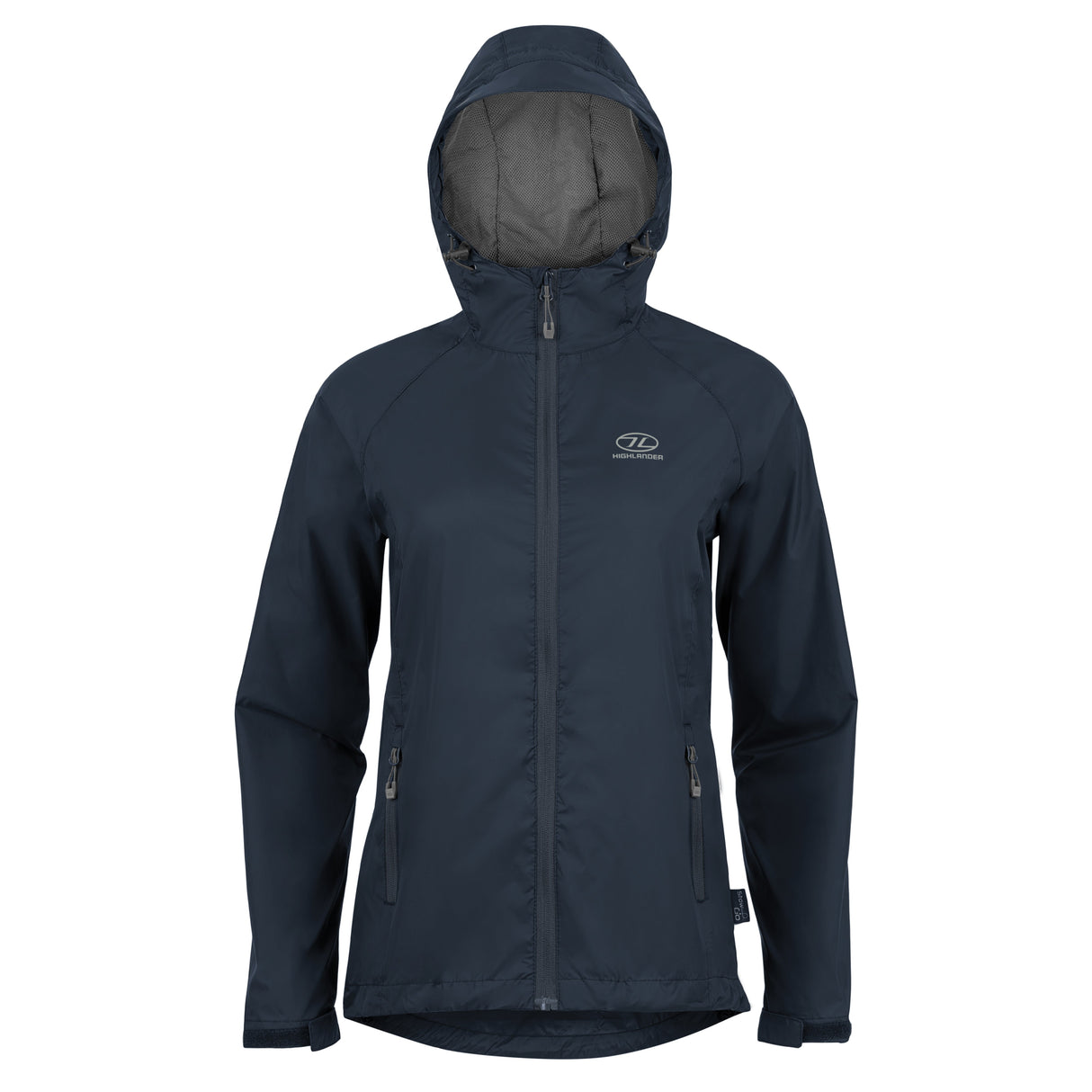 Highlander Stow & Go Pack Away Waterproof And Windproof Womens Jacket
