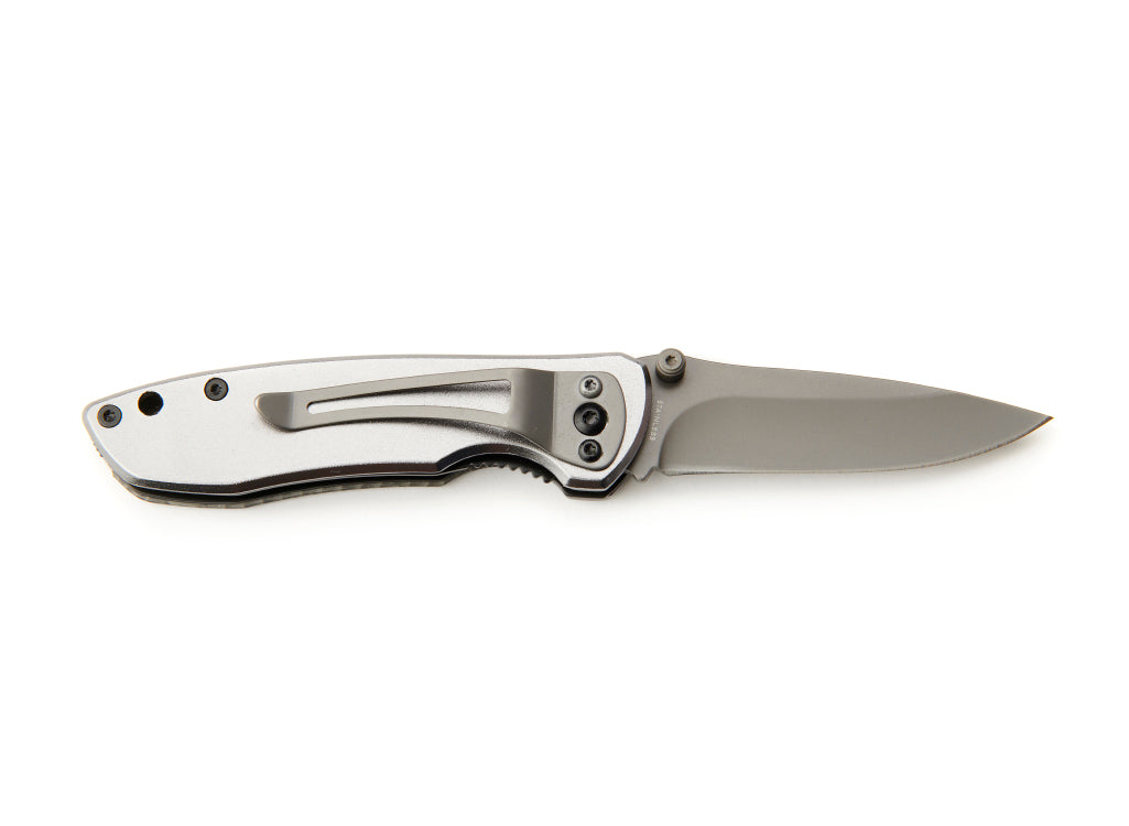 Whitby Aluminium & Carbon Fibre Effect Lock Knife (2.5")