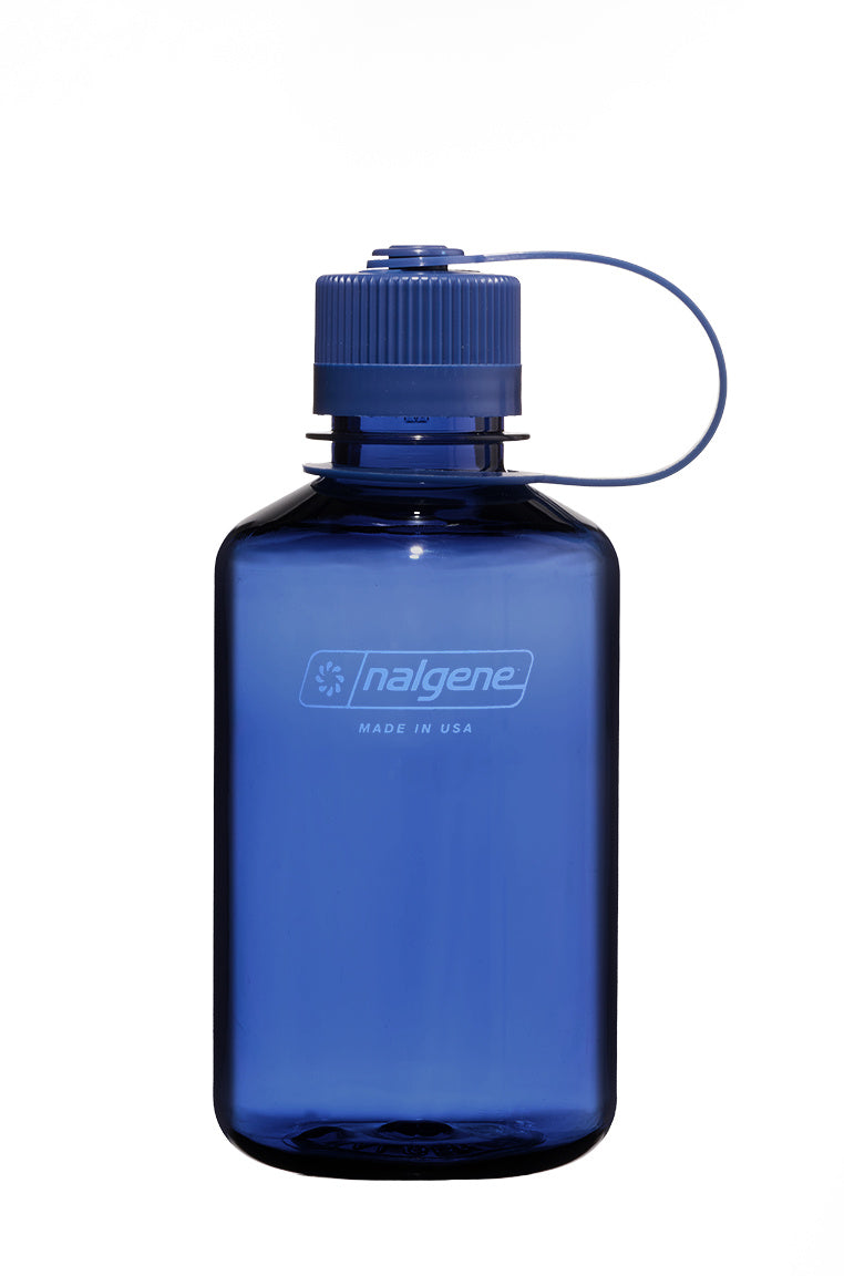 Nalgene 16oz / 0.5L Sustain Wide Mouth Bottle - Monochrome Denim