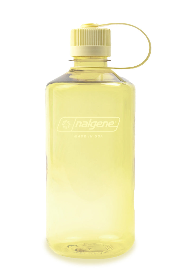 Nalgene 32oz / 1L Sustain Narrow Mouth Bottle - Monochrome Butter