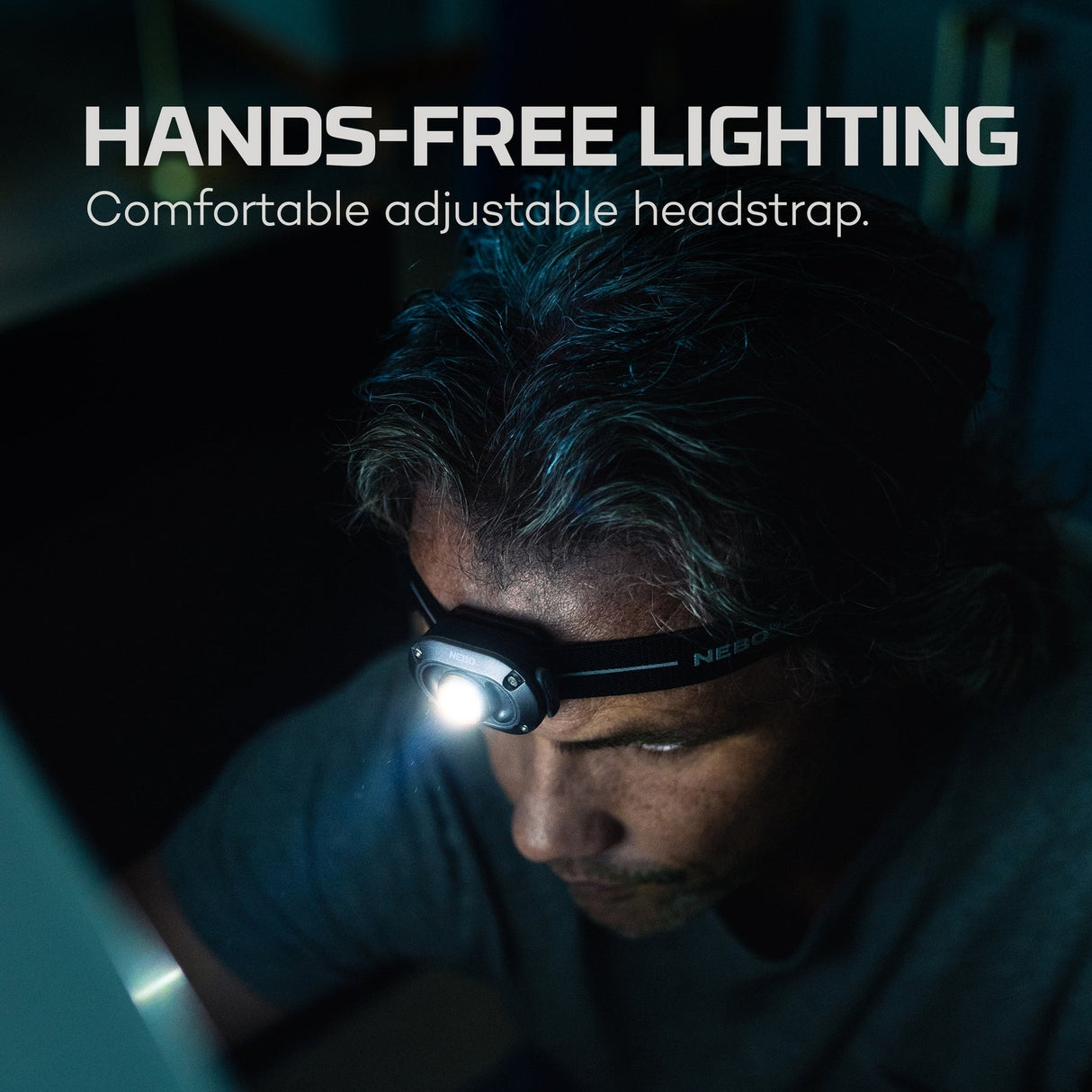 Nebo Mycro 250 Twin Pack Rechargeable Headlamp