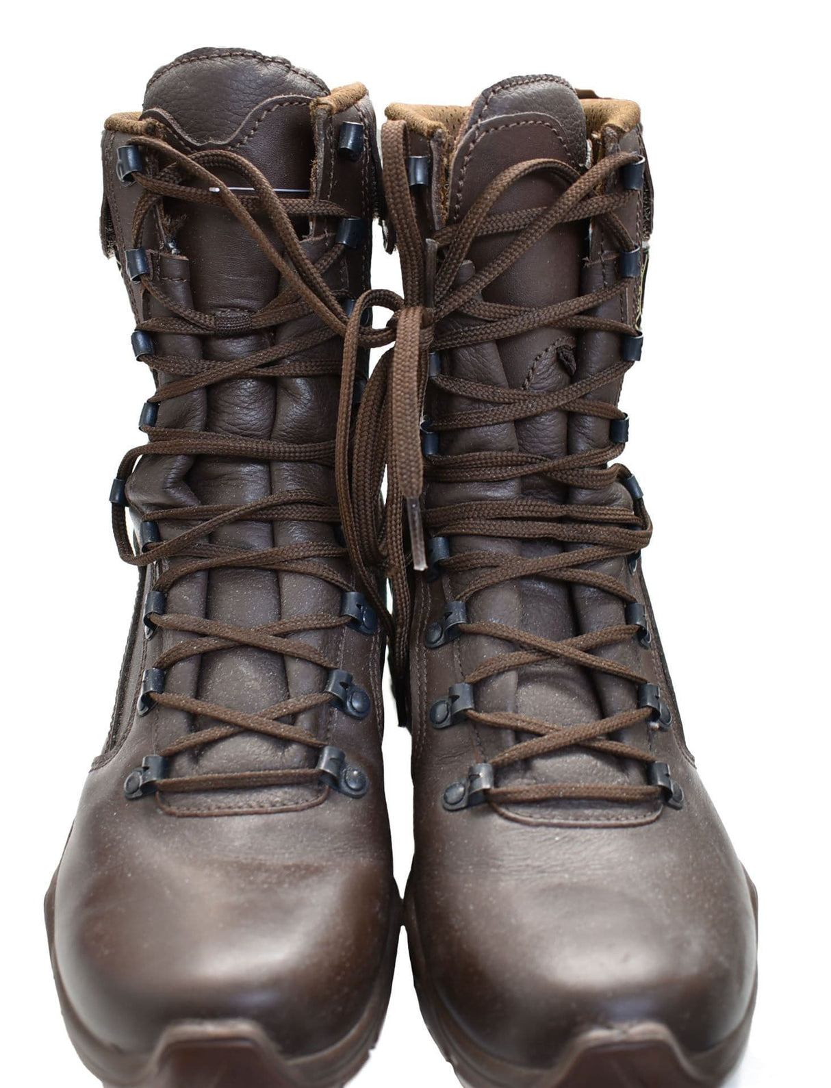 British Military YDS Swift Temperate Brown Leather Patrol Boots - Supergrade