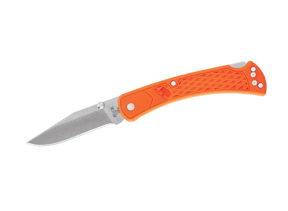 Buck 110 Slim Select Folding Lock Knife - Black