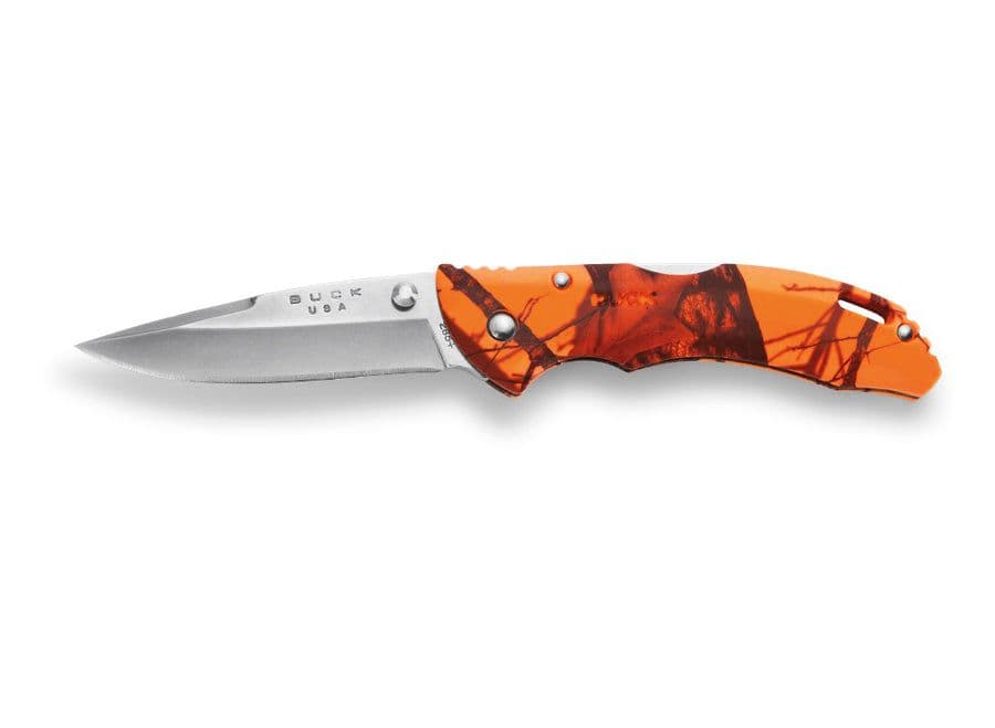 Buck 285 Bantam BLW Folding Lock Knife - Mossy Oak Blaze Camo