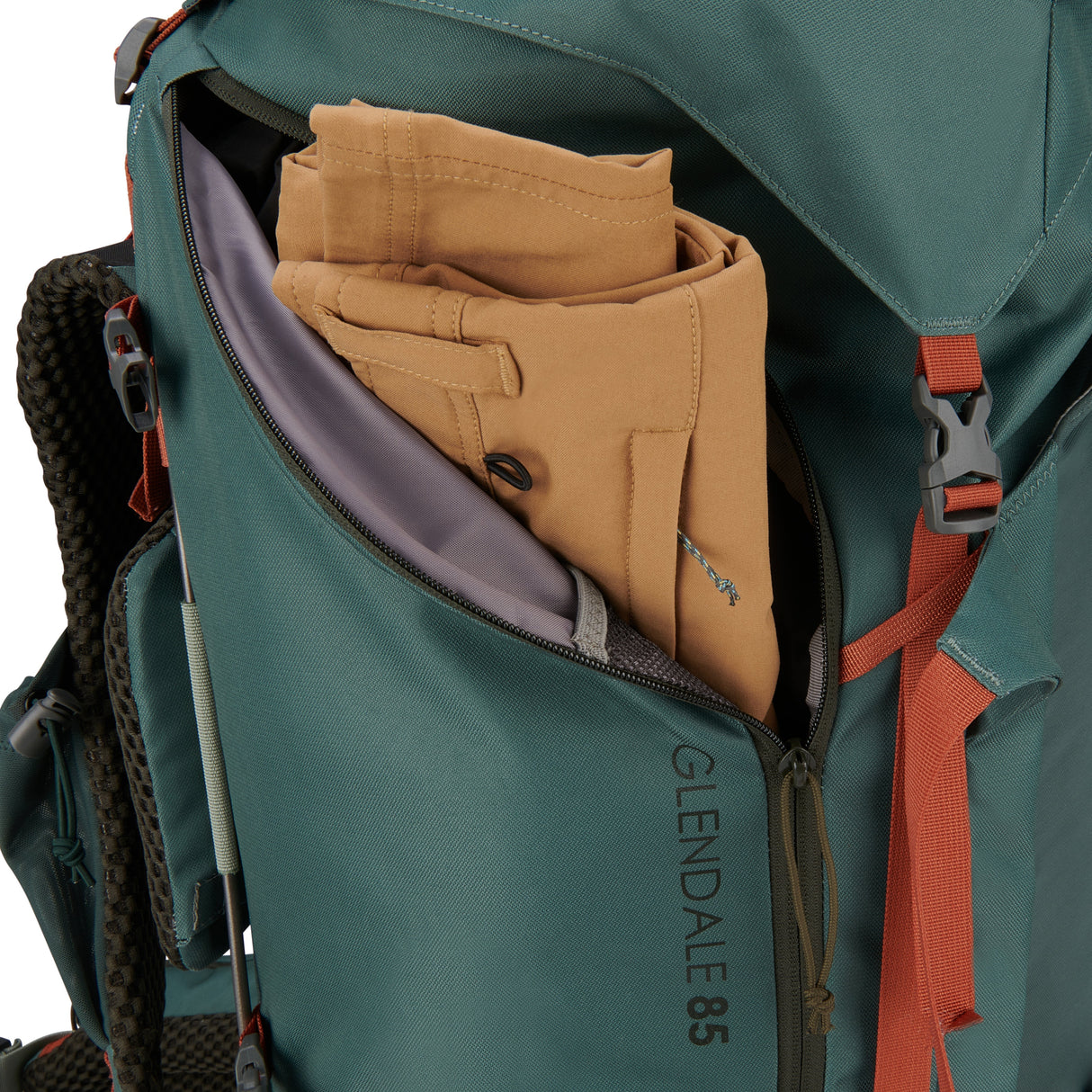 Kelty Glendale 85L Duck/Gingerbread Backpack Bag