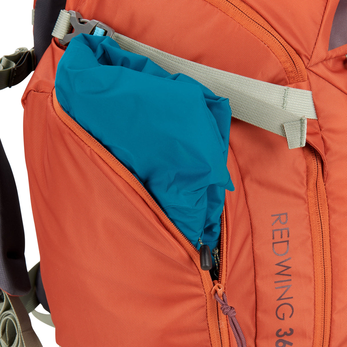 Kelty Redwing 36 Womens Backpack Bag - Cinnamon Stick/Iceberg Green