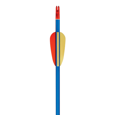 EK Archery 30" Aluminium Blue Arrows - 5pk