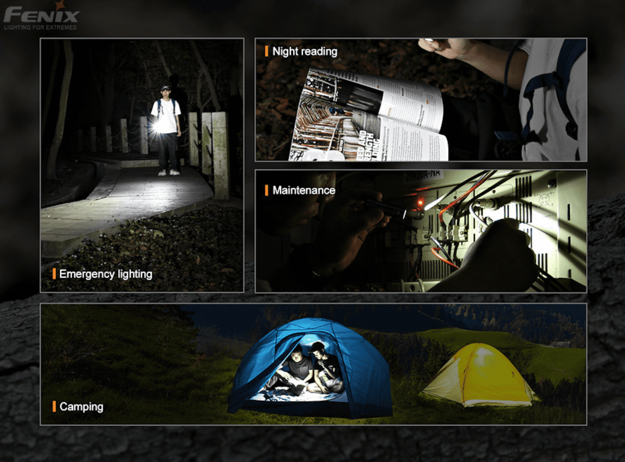 Fenix E09R 600 Lumen Rechargeable Mini Flashlight
