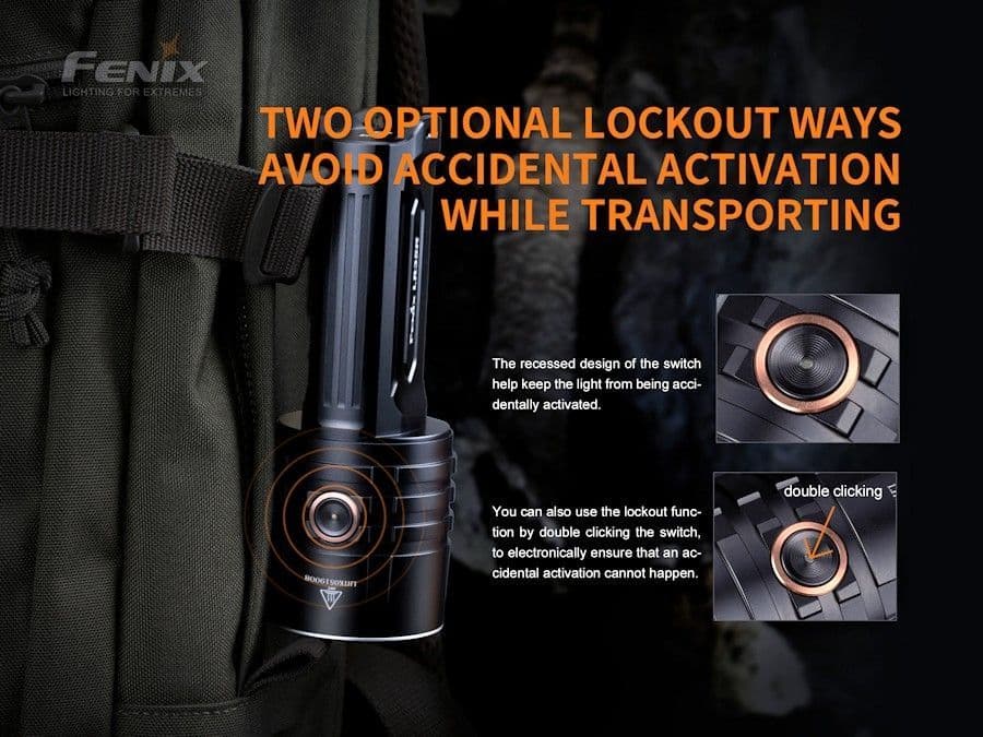 Fenix LR35R 10,000 Lumen Searchlight Torch