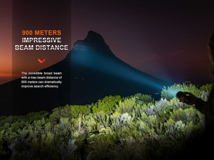 Fenix LR40R v2.0 15,000 Lumen Rechargeable Searchlight Torch