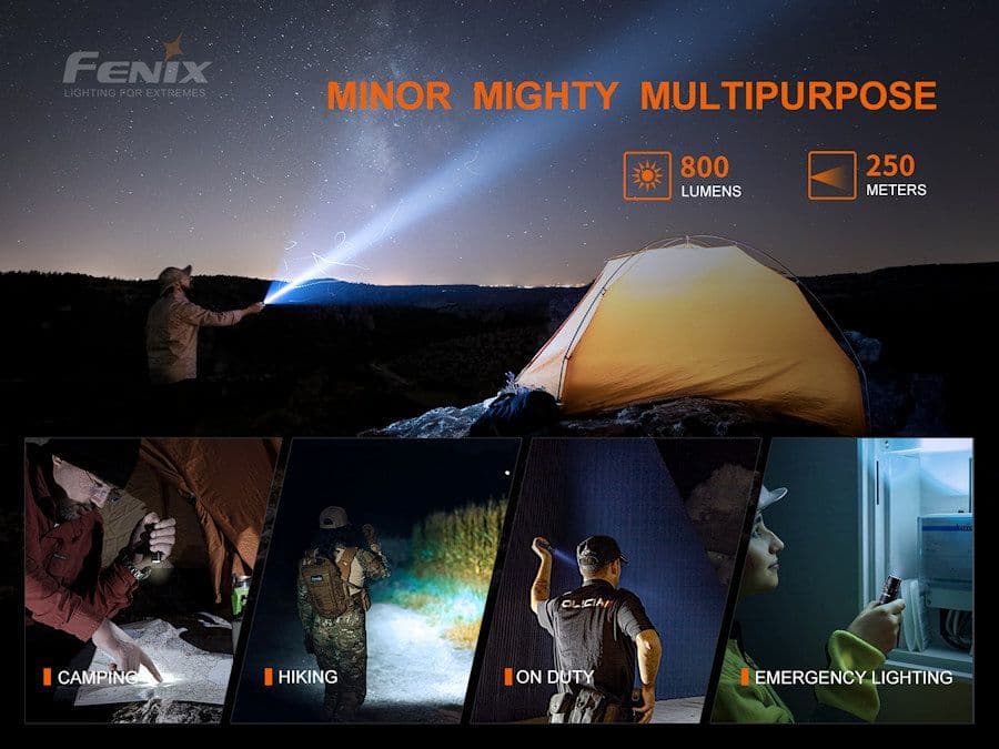 Fenix PD25R 800 Lumen Rechargeable Torch
