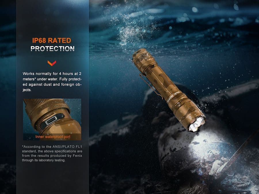 Fenix TK20R UE 2800 Lumen Tactical Torch