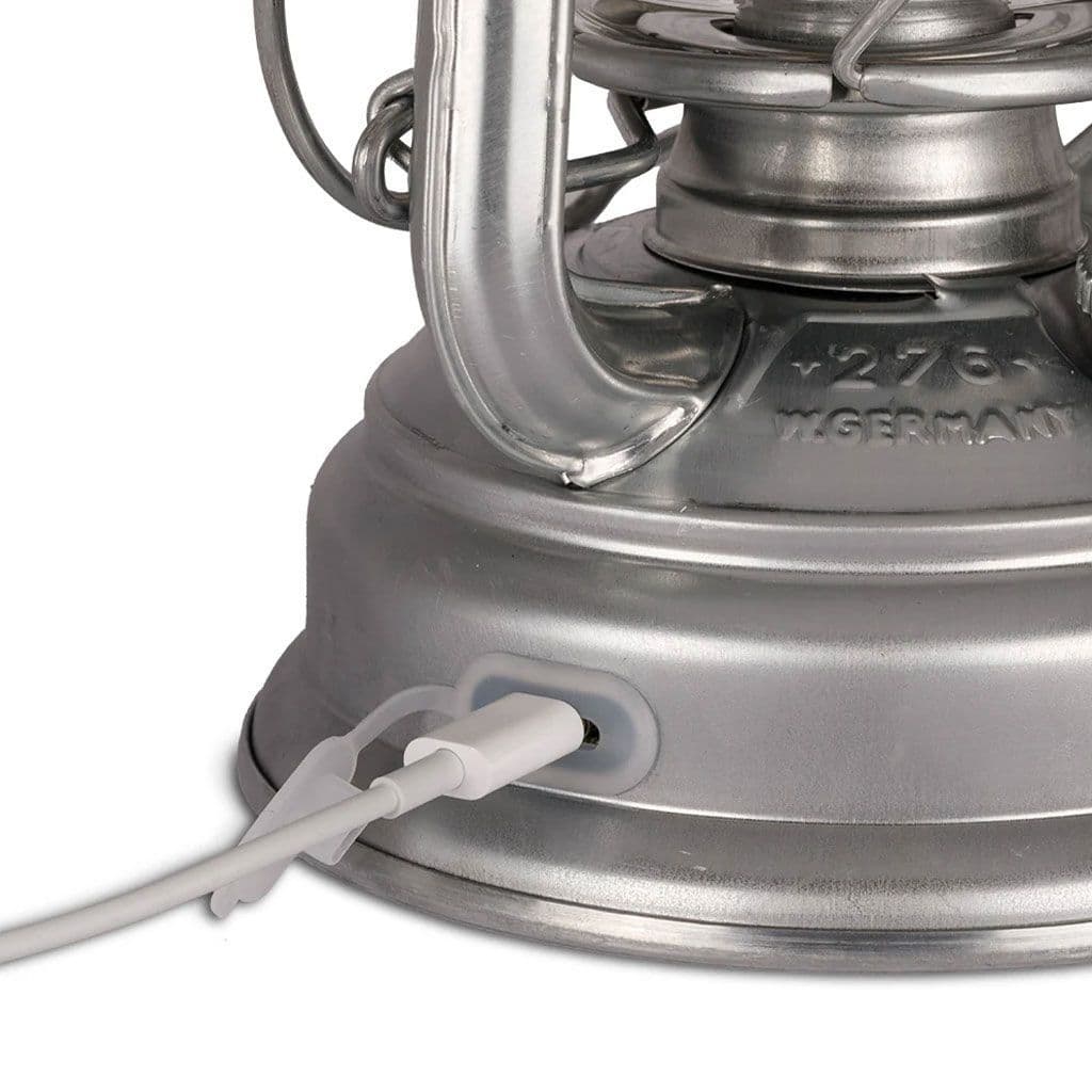 Feuerhand Baby Special 276 LED Hurricane Lantern - Soft Beige
