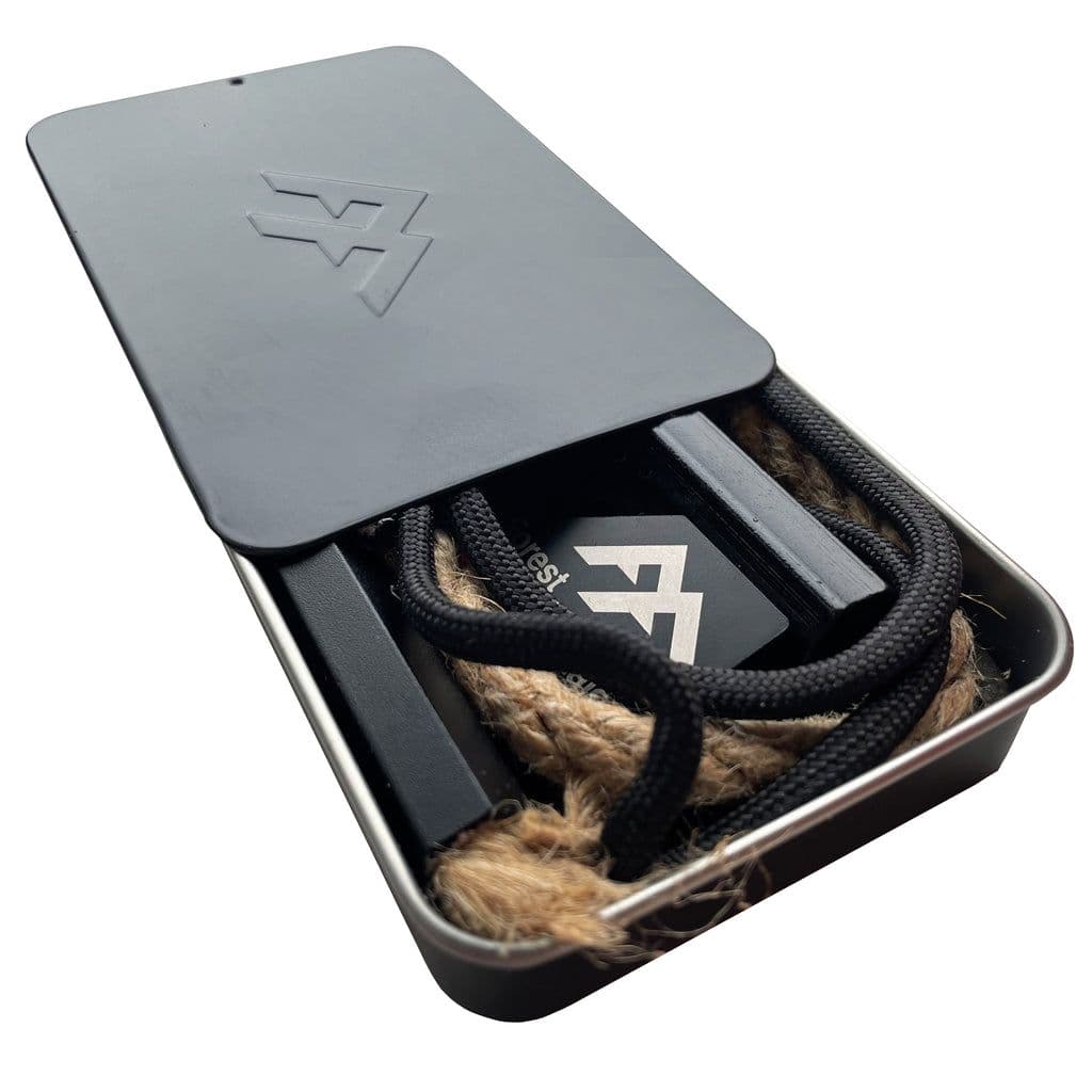 Forest Fundamentals Pocket Fire Kit - Includes 3 Inch Hive Fire Starter