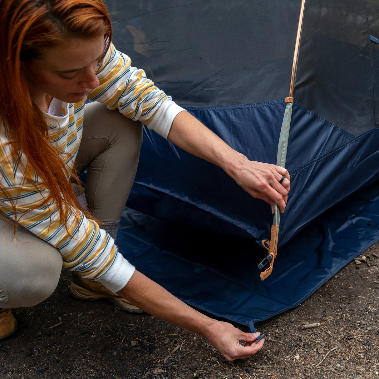 Kelty Late Start 2 Man Tent Footprint