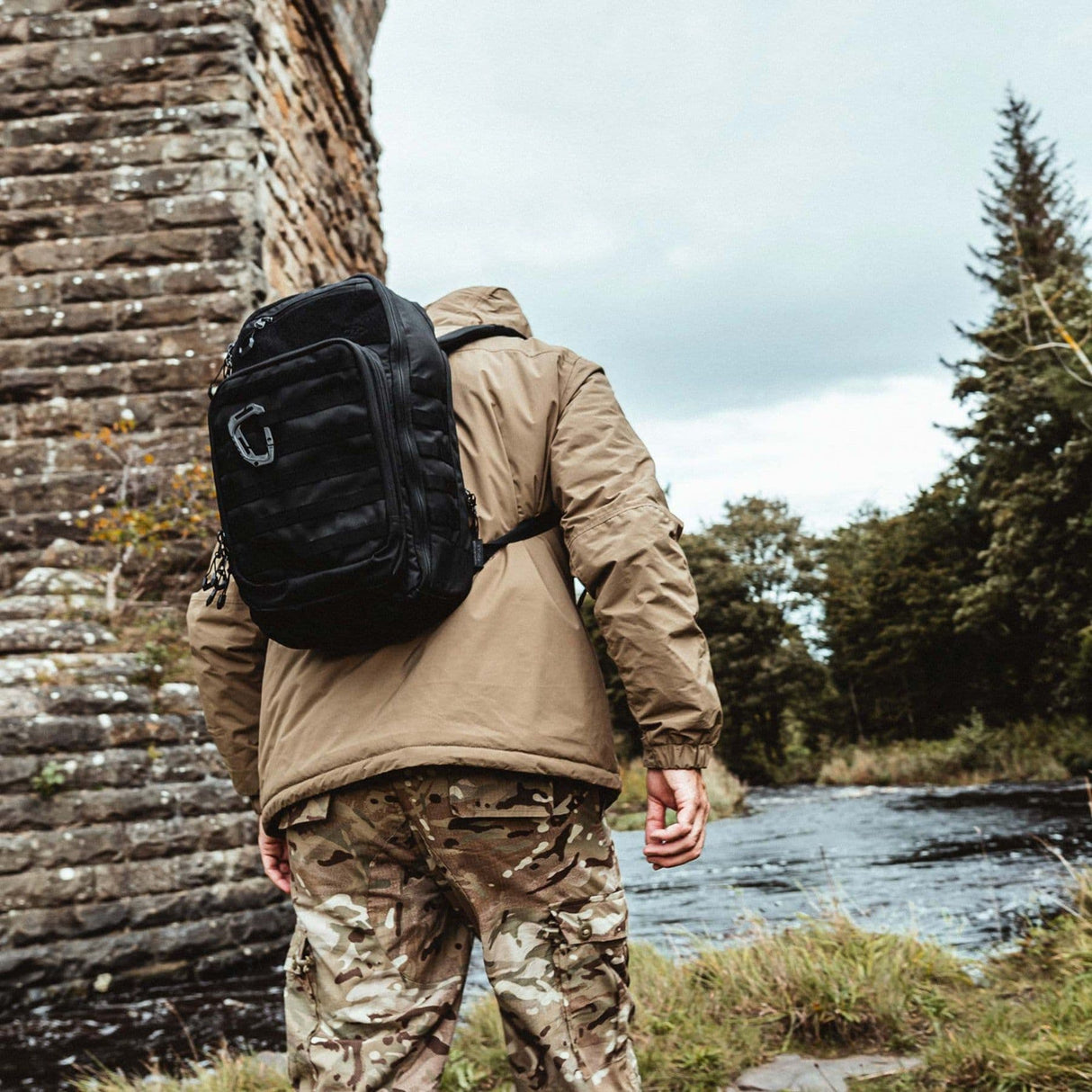 Highlander Forces Harrier Full Clamshell Pack 25L Bag - Various Colours