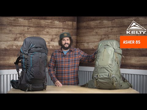 Kelty Asher 85L Backpack Bag - Stormy Blue