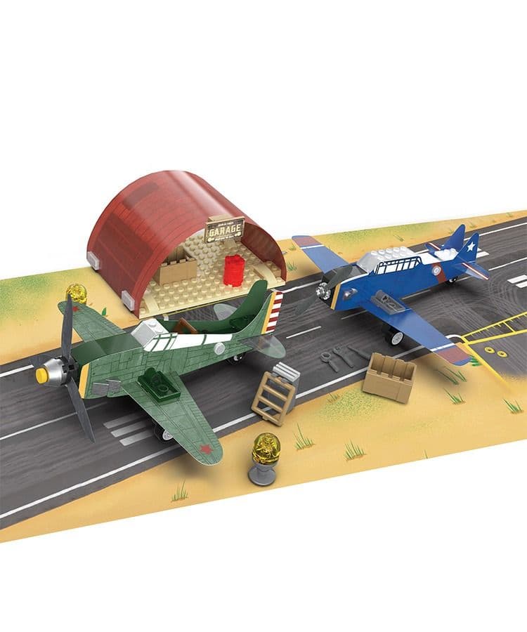 Kombat UK Transport Aircraft Play Set Blocks - C71024W