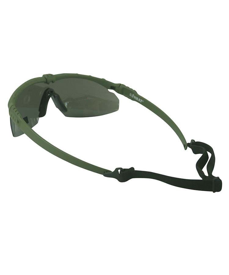 Kombat UK Ranger Glasses with Smoke Lenses - Olive Frame