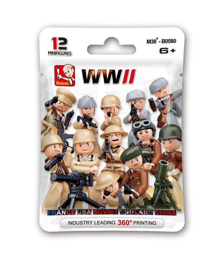 Kombat UK Sluban Mini Figure - B0580 (Individual Pack)