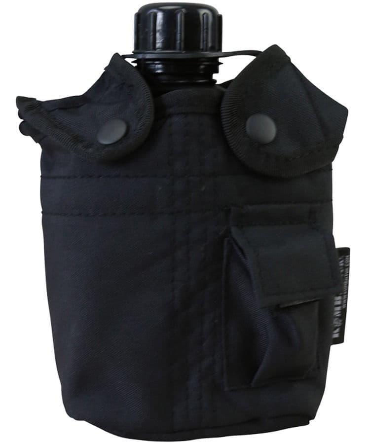 Kombat UK Water Bottle & Pouch - Black