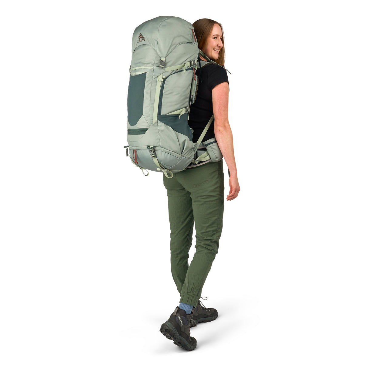 Kelty Glendale Womens 65L Sea Spray Backpack Bag