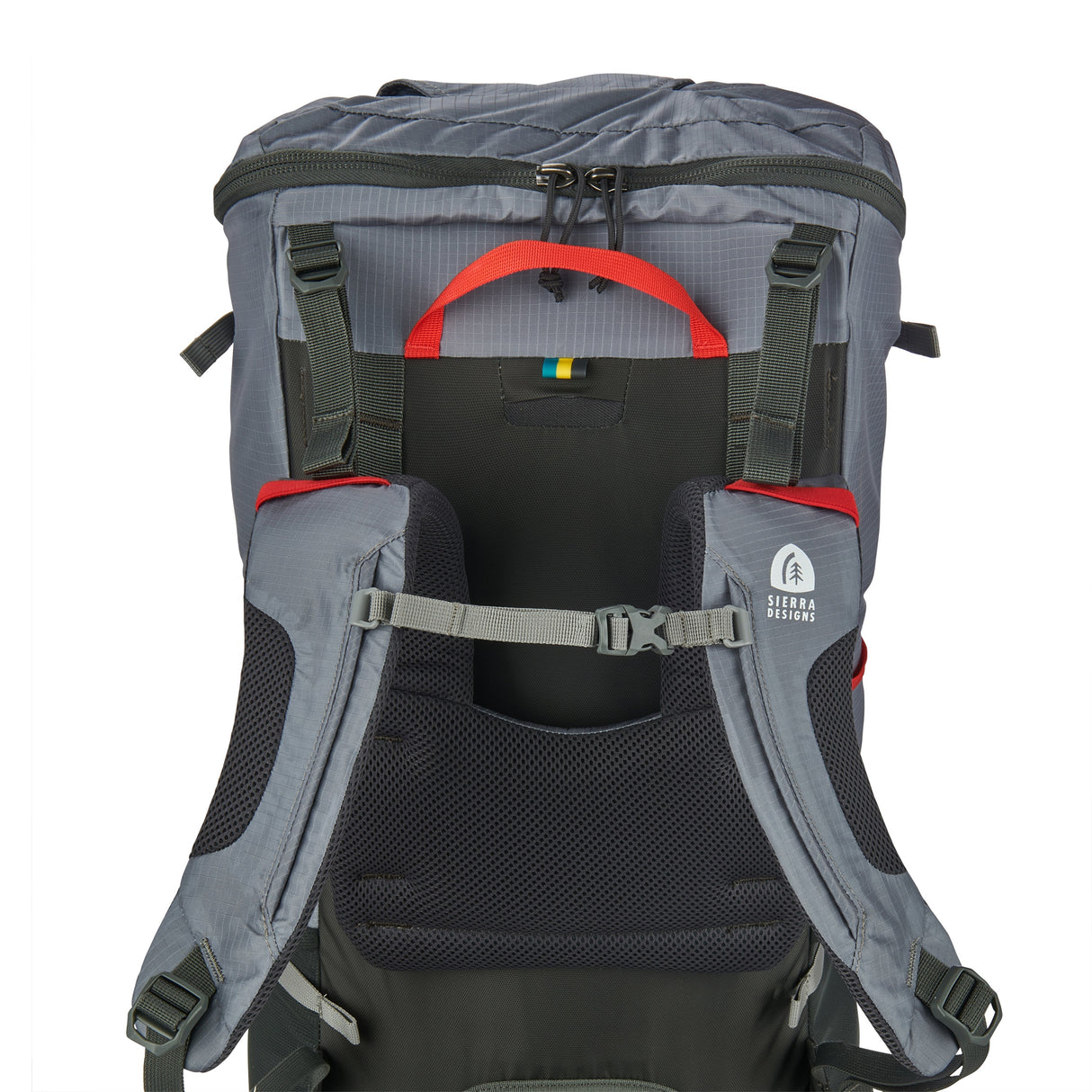 Sierra Designs Flex Trail 40L-60L Backpack Bag - Wild Dove/Peat
