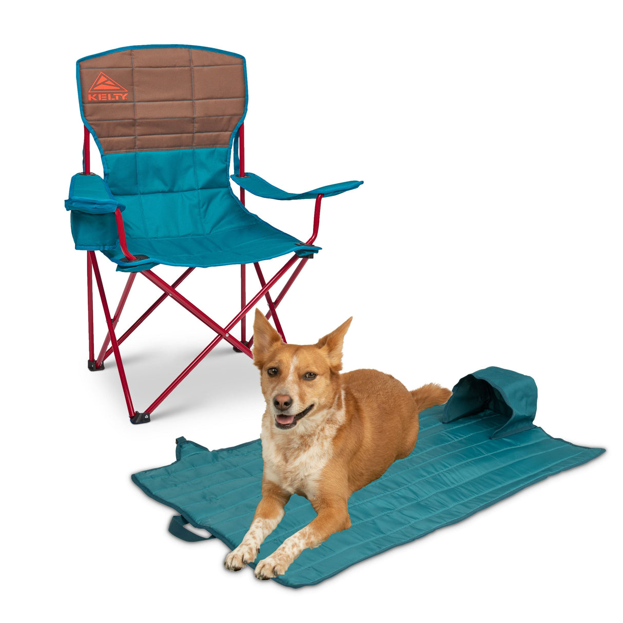 Kelty Essential Single Camping Chair - Deep Lake/Fallen Rock