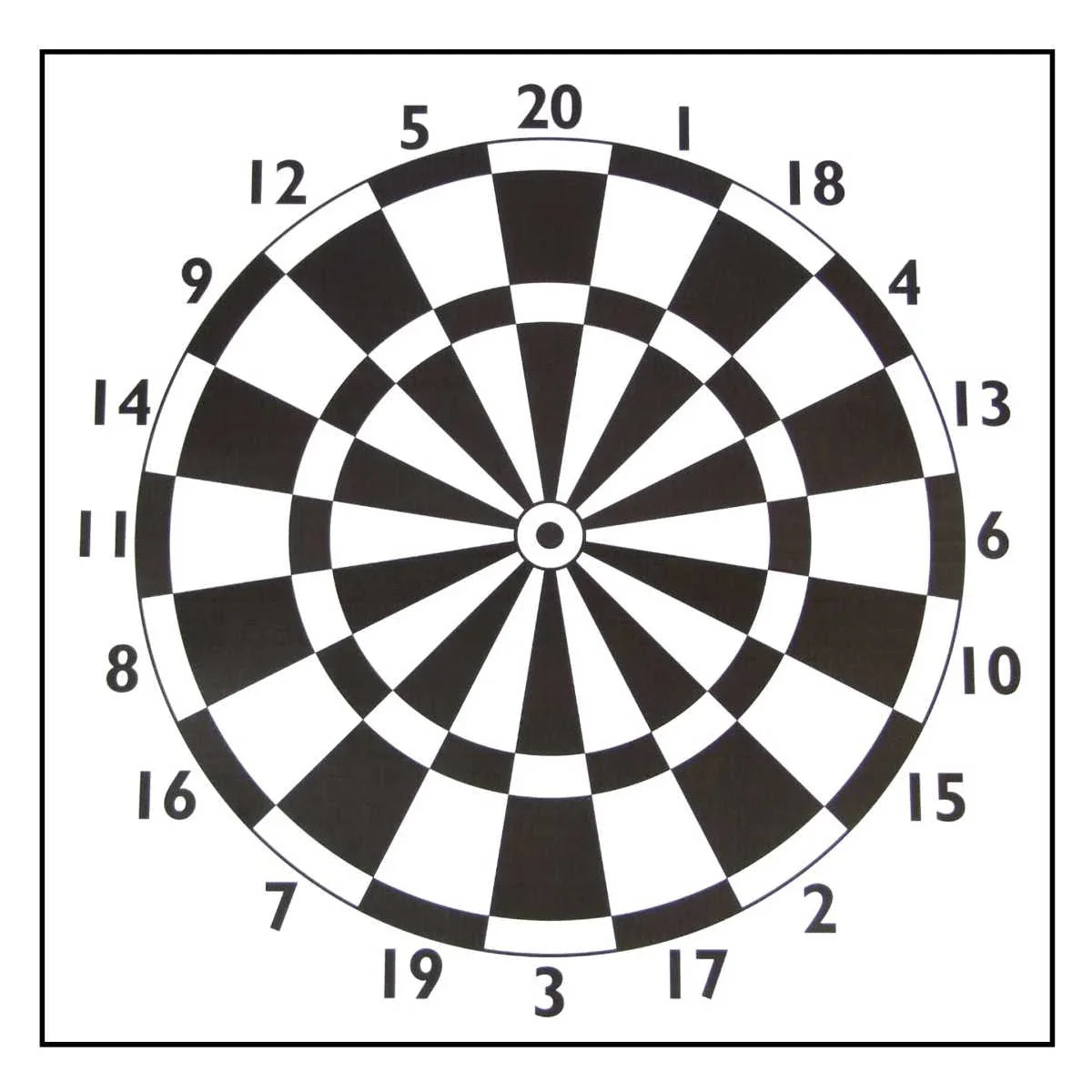 Man Kung Paper Target face Darts