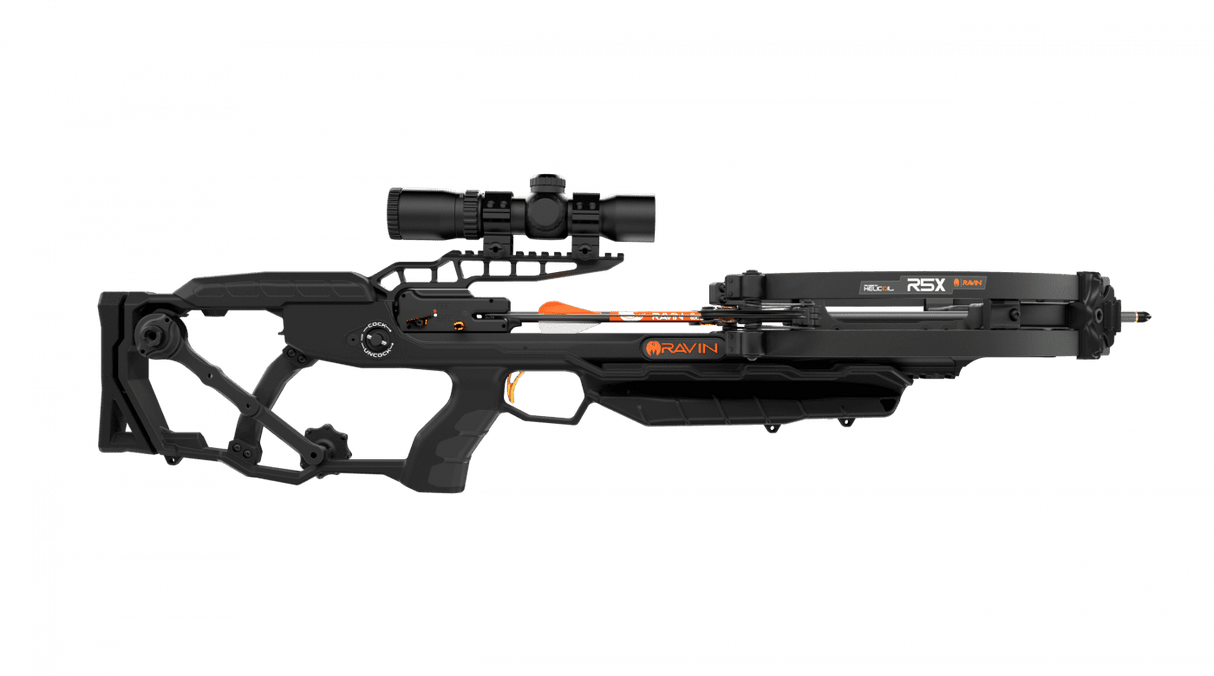 Ravin R5X Compound Crossbow Package in Stealth Black