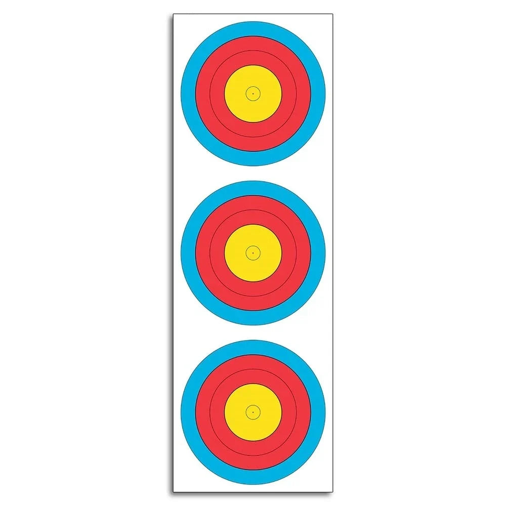 Man Kung Paper Target face FITA 3x20 cm Vertical
