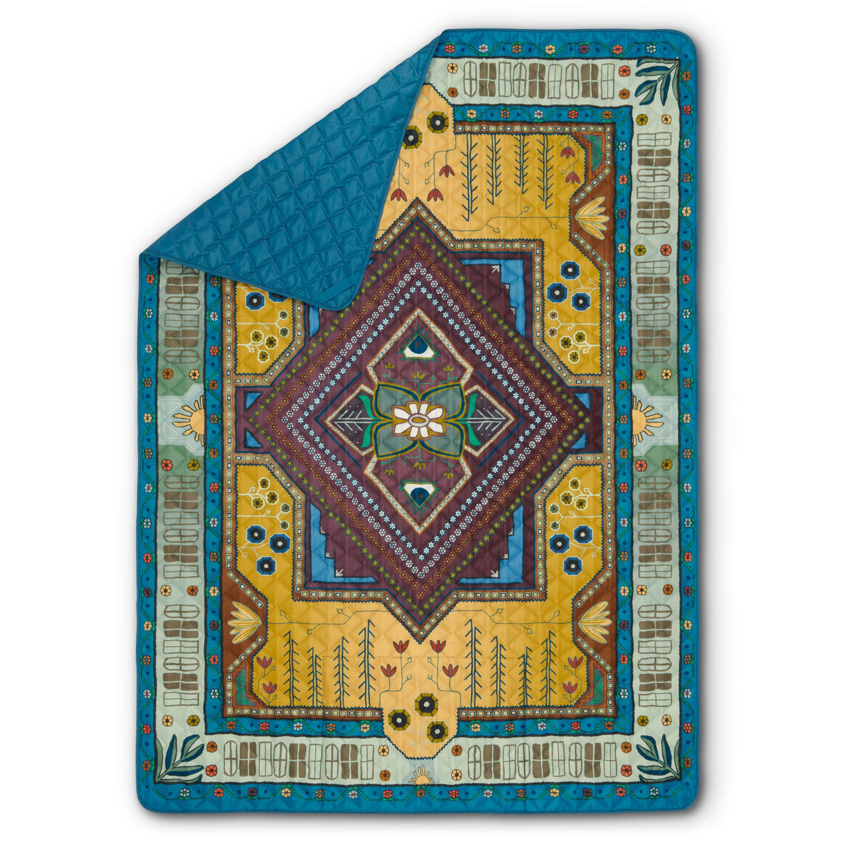 Kelty Jeanie's Blanket Stormy Blue