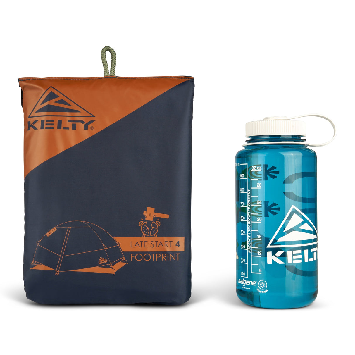 Kelty Late Start 4 Man Tent Footprint