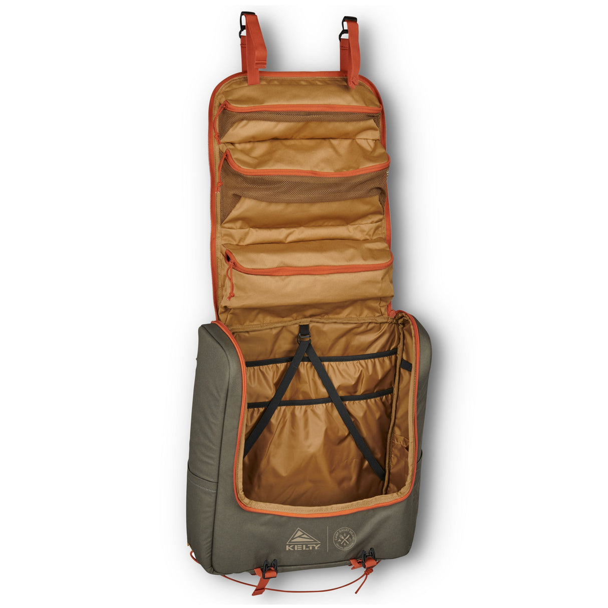 Kelty Camp Galley Deluxe Camp Kitchen Organiser - Beluga / Dull Gold
