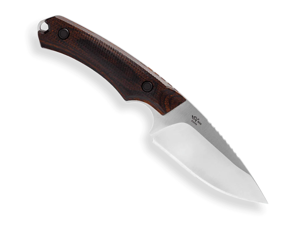 Buck 664 Alpha Hunter Pro Fixed Blade Knife - Walnut DymaLux
