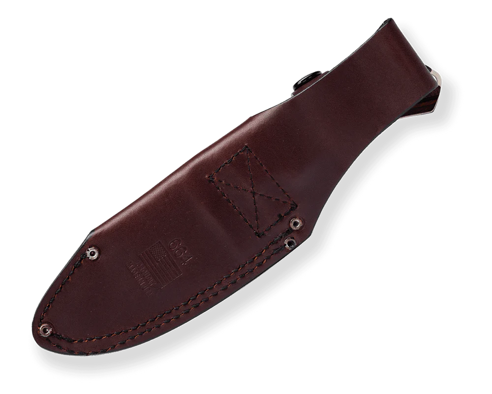 Buck 664 Alpha Hunter Pro Fixed Blade Knife - Walnut DymaLux
