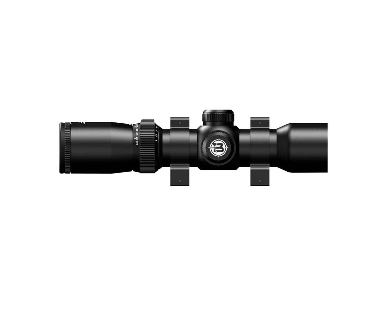 Barnett Crossbow Scope Precision Reticle 1.5-5x32mm 20-100yrd - Red/Green