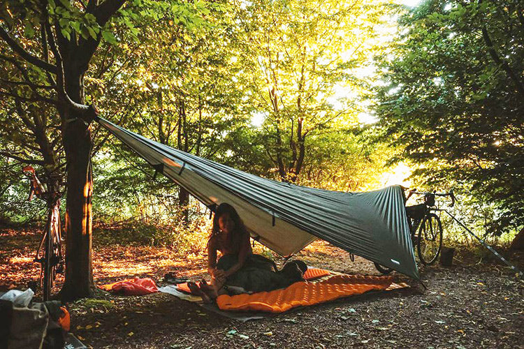 DD Hammocks SuperLight - Bikepacker Tarp - Olive Green