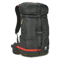 Sierra Designs Flex Hike 20L-30L Backpack Bag - Peat/Fiery Red