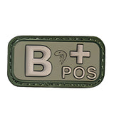 Viper B Positive V-Cam Blood Group Patch
