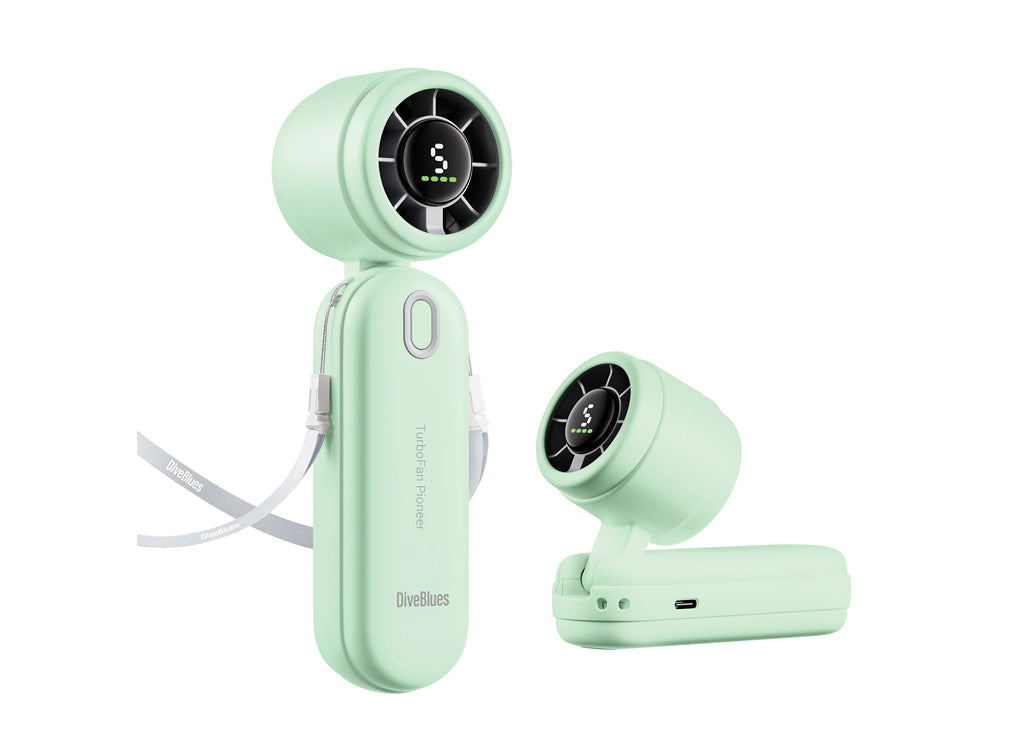 DiveBlues iTurbo Portable Handheld Turbo Fan