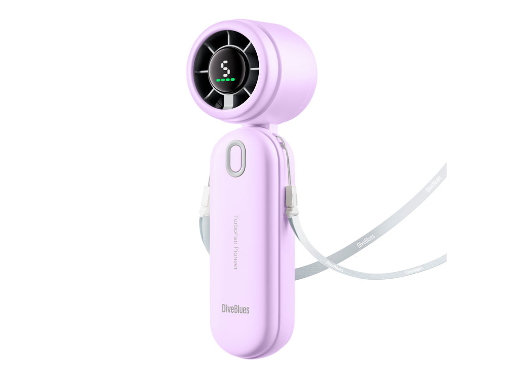 DiveBlues iTurbo Portable Handheld Turbo Fan