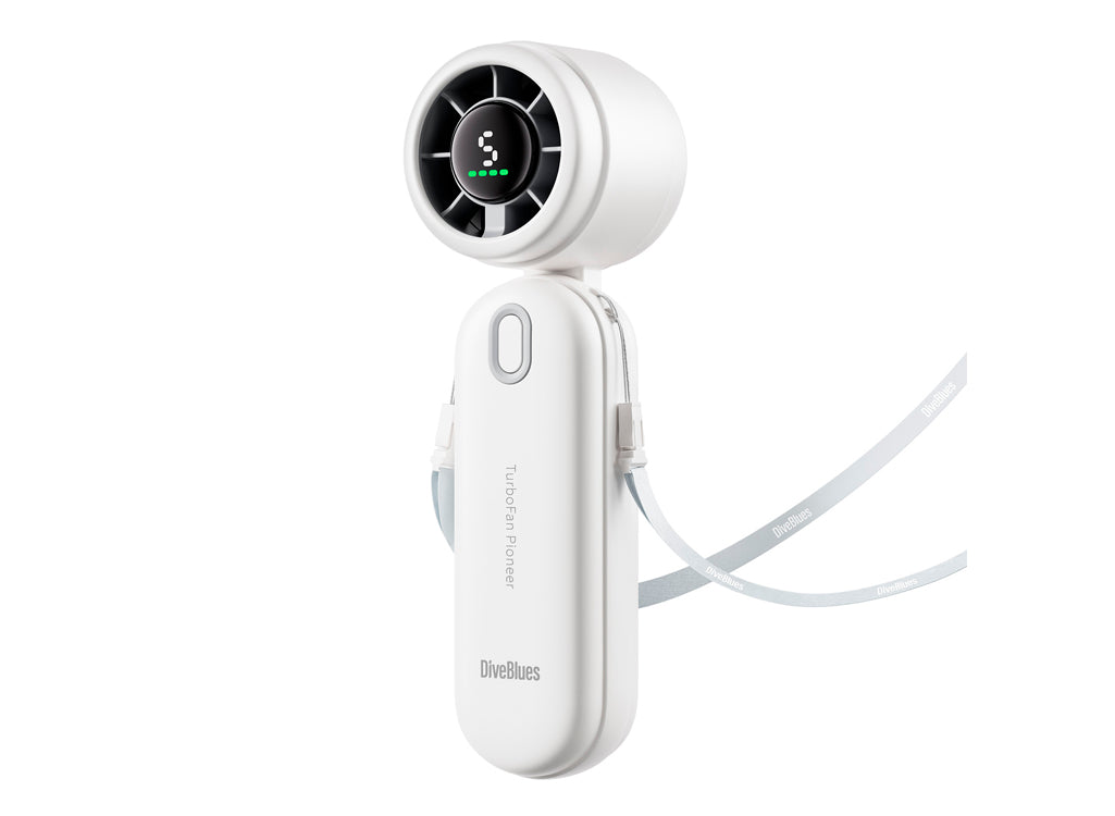 DiveBlues iTurbo Portable Handheld Turbo Fan