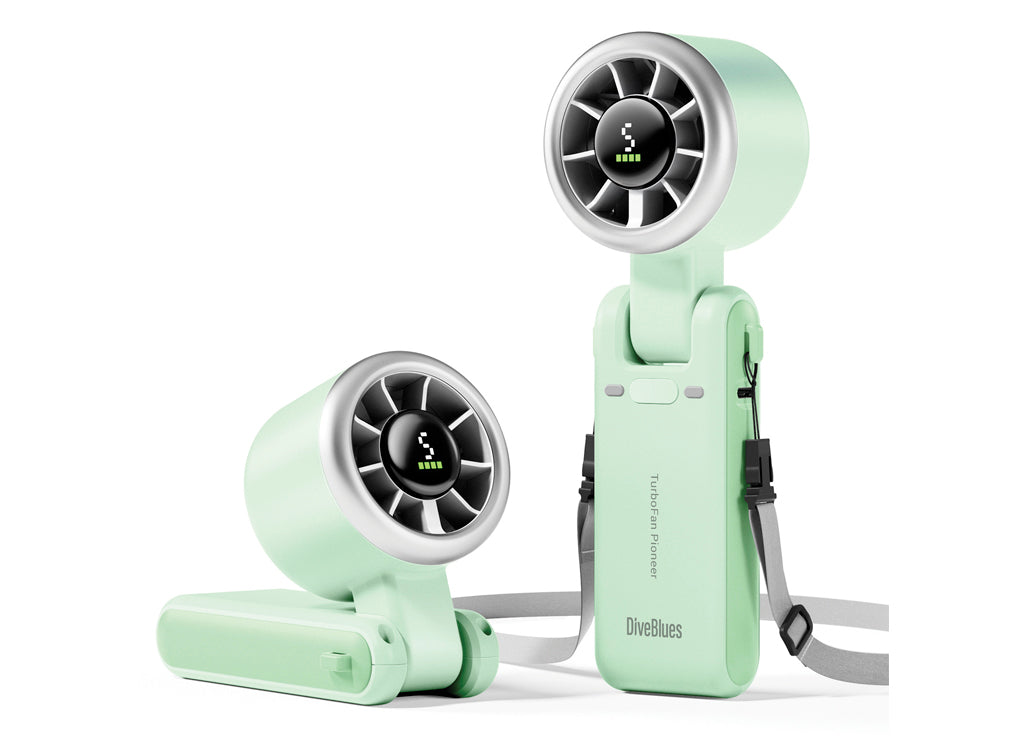 DiveBlues JetForce Portable Handheld Turbo Fan