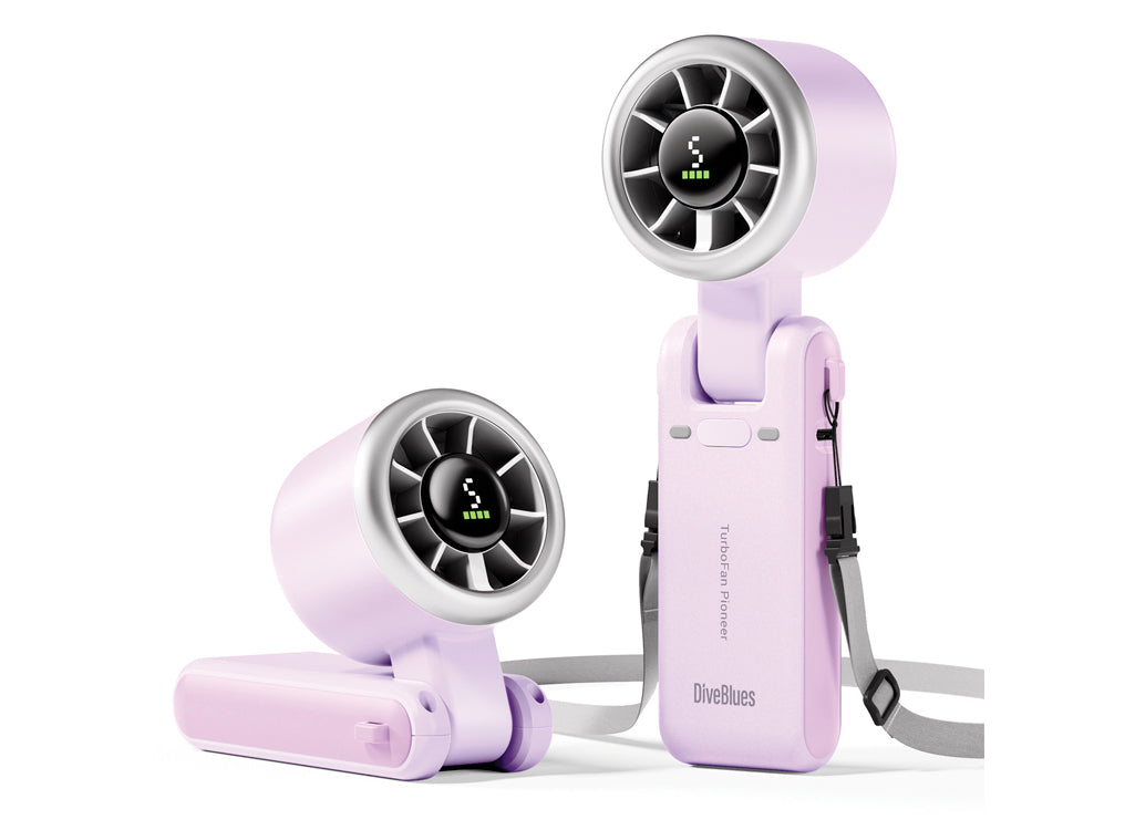 DiveBlues JetForce Portable Handheld Turbo Fan